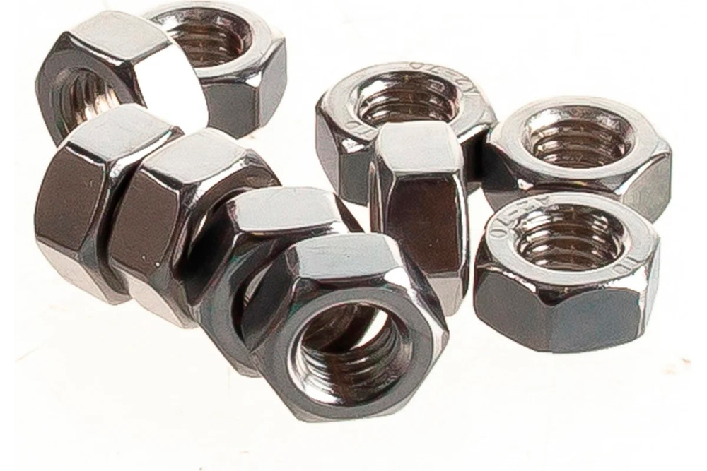 М8 Гайка нерж. А2 DIN934 (50 шт.)