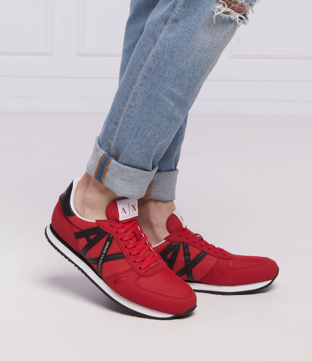 кроссовки Armani Exchange - красный(XUX017 XCC68)