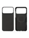 Карбоновый чехол для IPhone 17 Pro MAX with MagSafe черный полоска (Black)