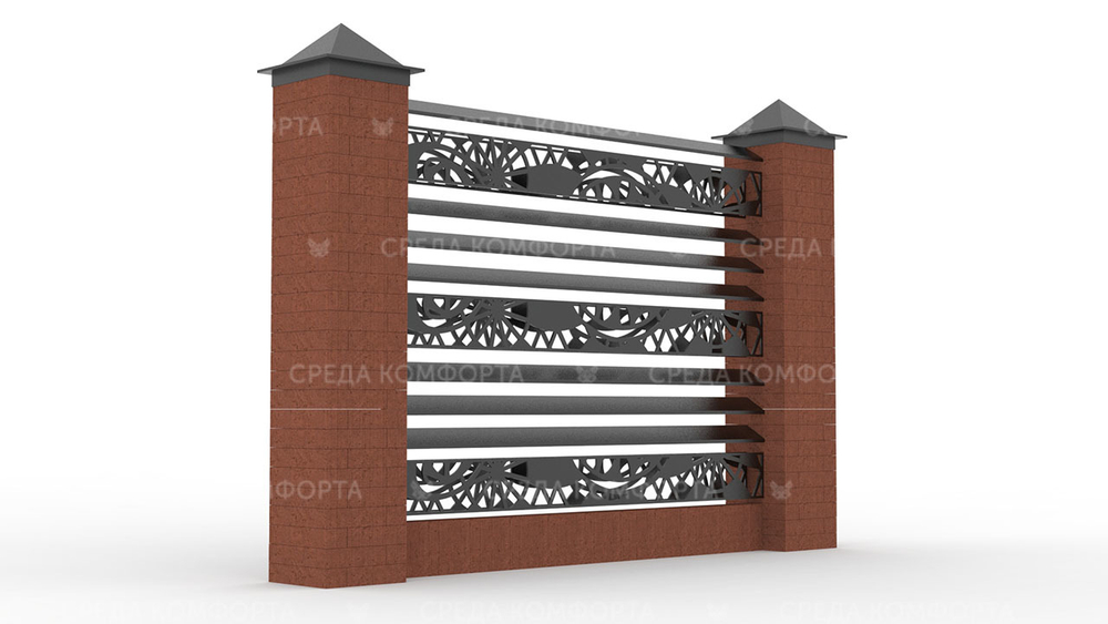 Забор жалюзи ZBR0126