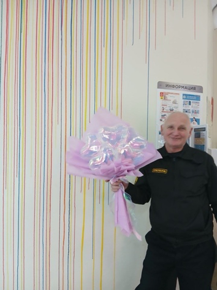 Букет розовый хамелеон