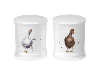 Royal Worcester - Wrendale Designs Ducks солонки и перечницы / артикул   WN4092-XD  / GTIN 749151691858