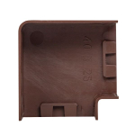 Поворот 90 гр. (40x25) (4 шт) темное дерево EKF-Plast