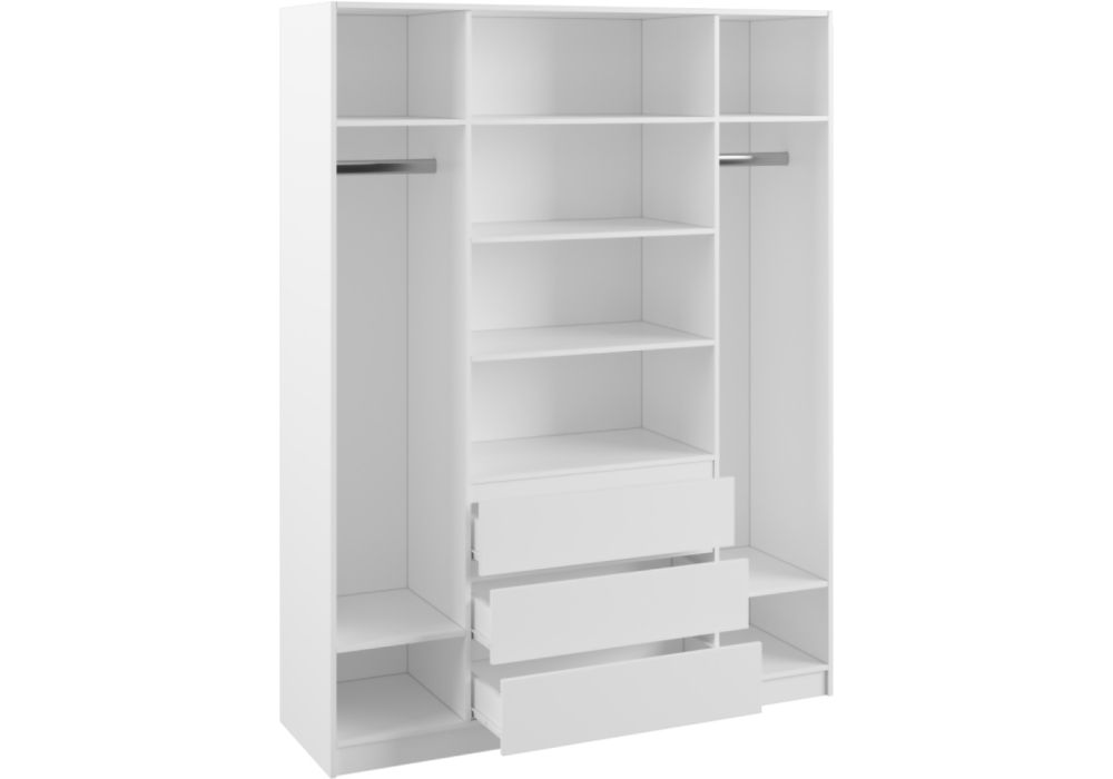 Шкаф Мадера ЛДСП белый