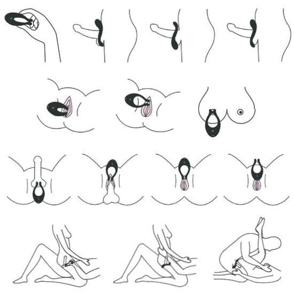 Розовый многофункциональный стимулятор 13см для пар Satisfyer Endless Joy