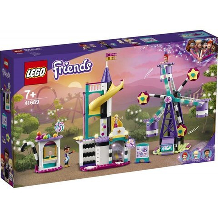 Конструктор LEGO Friends - Волшебное колесо обозрения и горка 41689