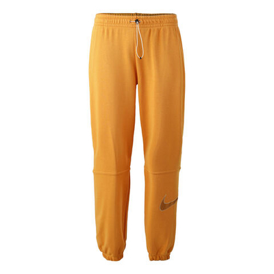 Женские теннисные брюки Nike Sportswear Swoosh Fleece Training Pants Women - Orange