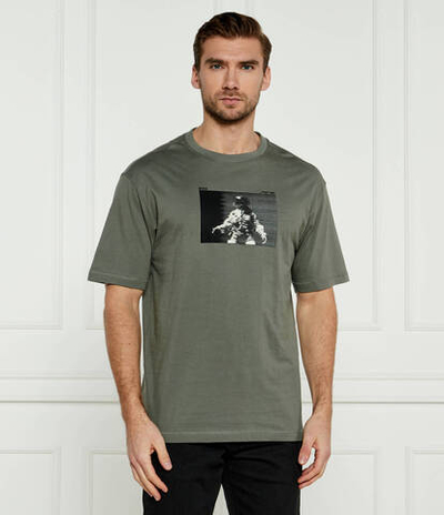 Футболка Astronaut BOSS ORANGE - серый(50528209)