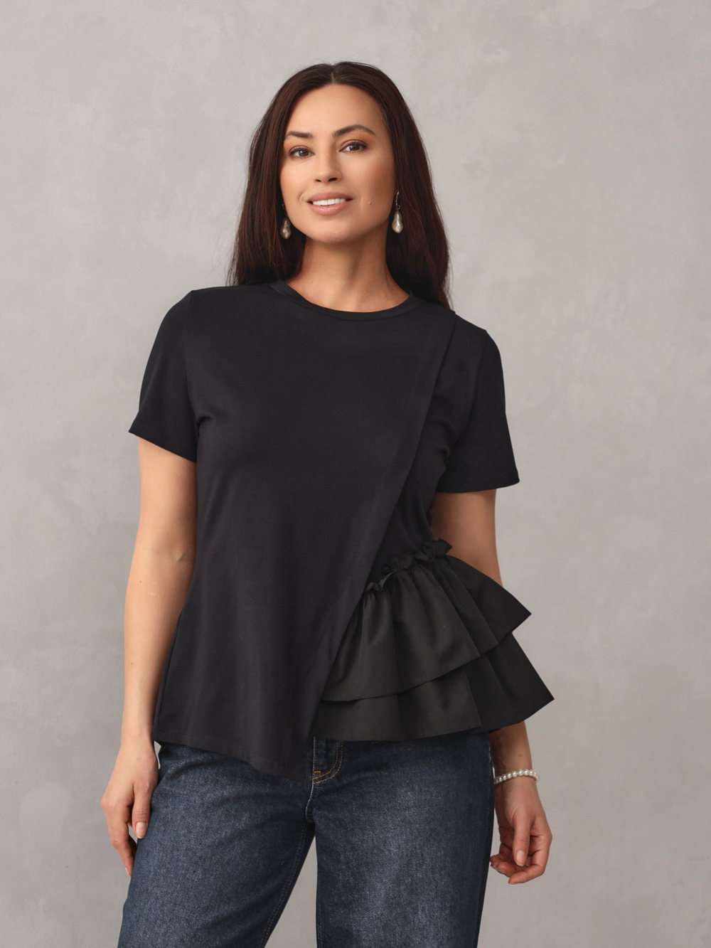 Футболка полубаска