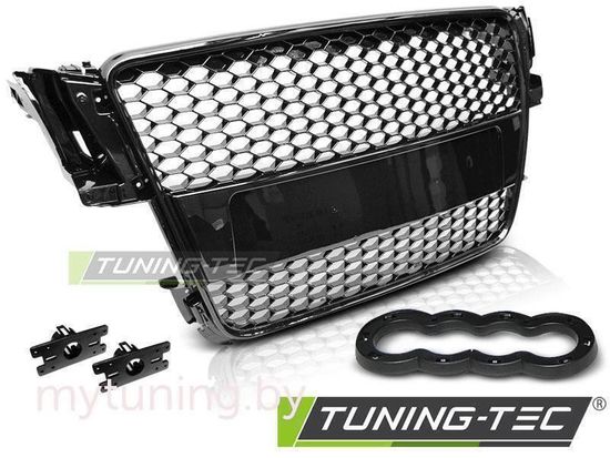 Решетка радиатора RS-STYLE GLOSSY BLACK для Audi A5