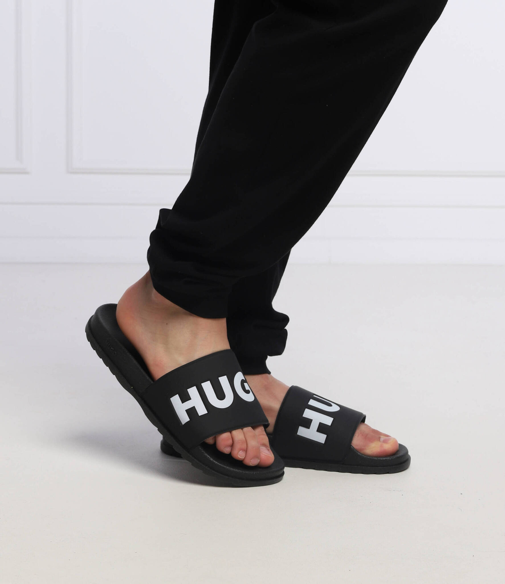 шлепанцы match it HUGO - черный(50471366)