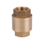 Клапан обратный STOUT - 1/2" (ВР/ВР, PN12, Tmax 100°C, затвор пластиковый)