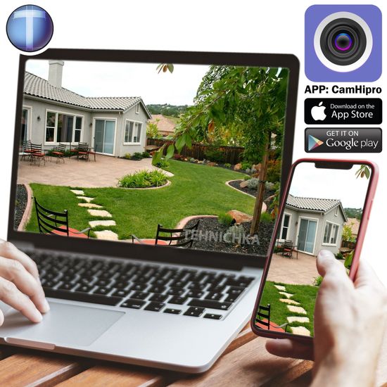 Уличная 4G видеокамера 8Мп, Камхай, с 5Х оптическим увеличением