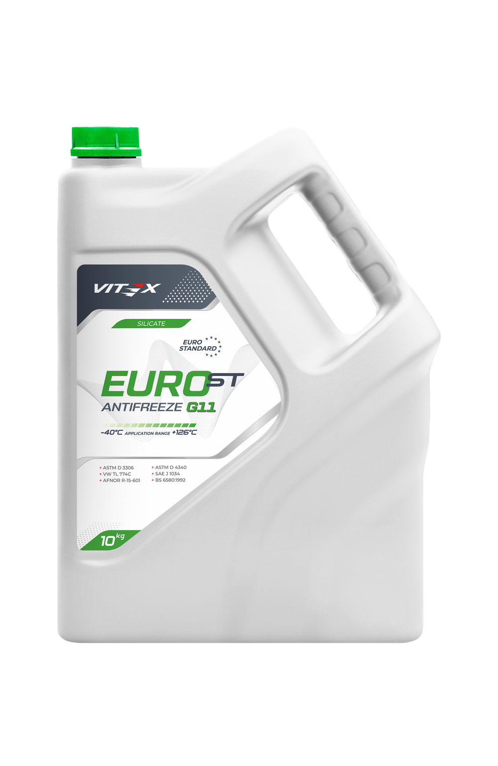 Антифриз «Vitex G11 EURO ST» standart 10кг зеленый