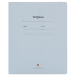 Тетрадь А5 18л. линия "Народная", цвет голубой (Альт) микс цветов (комплект 5 шт)