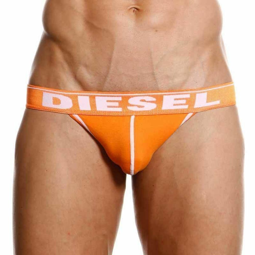 Мужские трусы джоки оранжевые Diesel Fresh and Bright Divine Jockstrap Orange