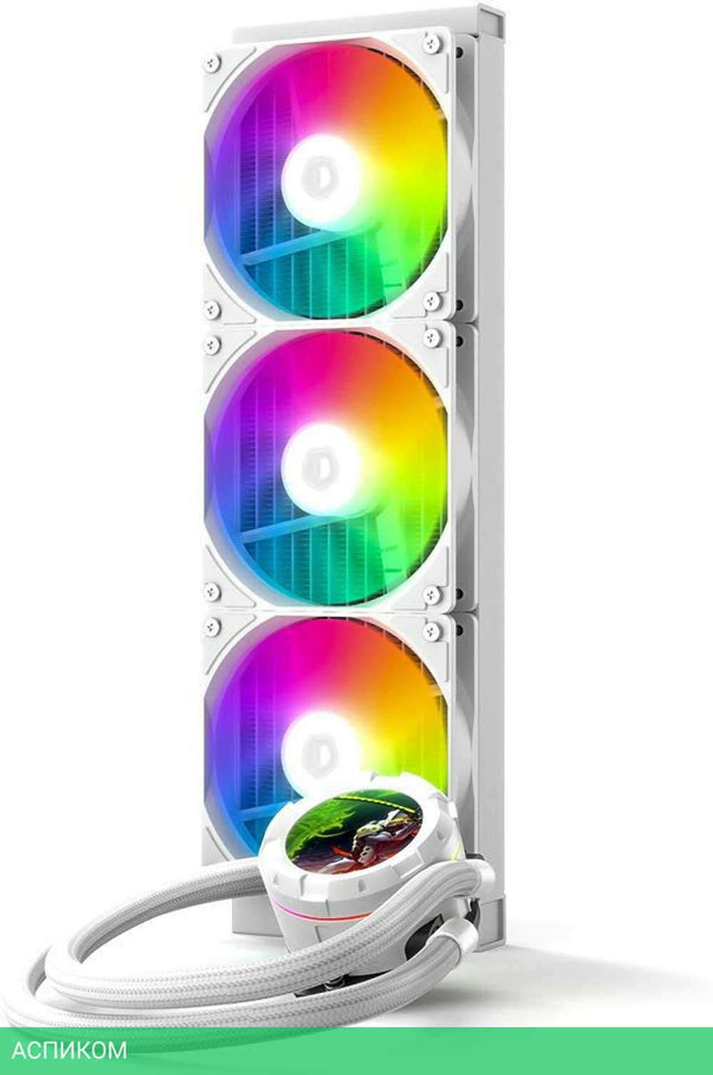 Система жидкостного охлаждения для процессора ID-Cooling SL360 XE White