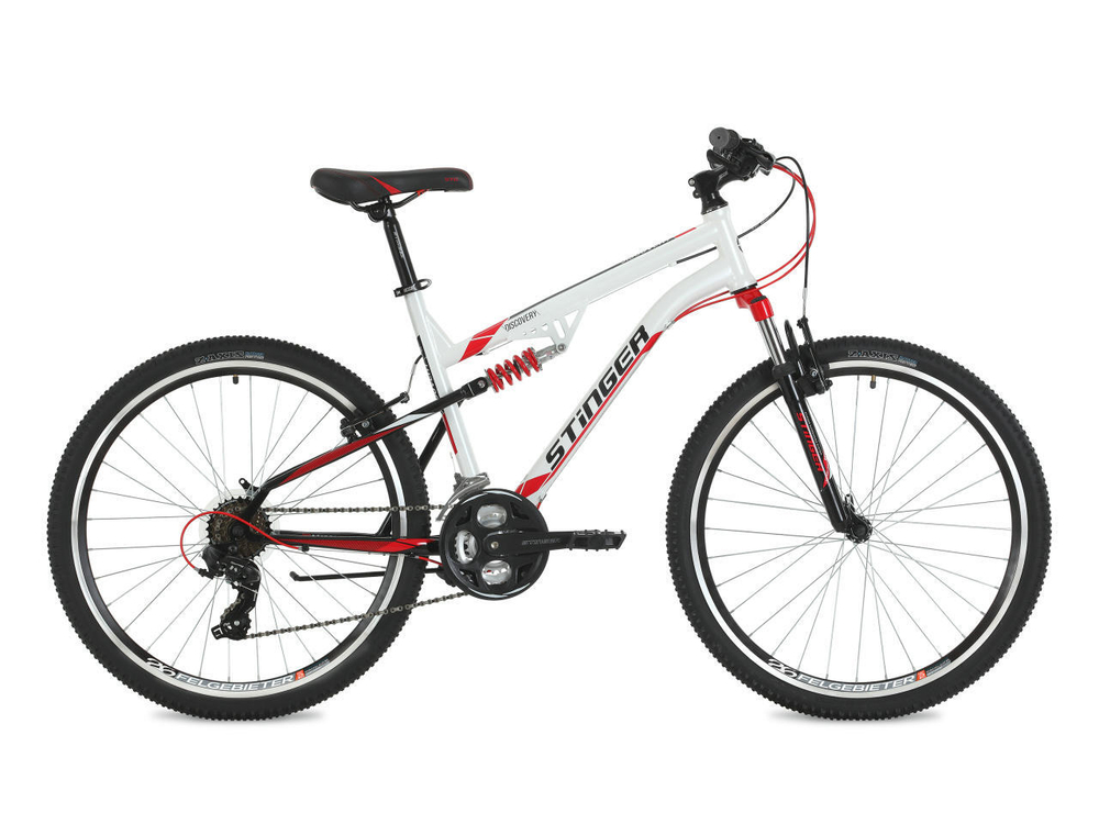 Двухподвесный велосипед Stinger Discovery 26" (2018)