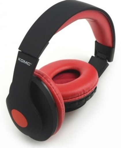 Bluetooth Наушники  Komc B104 black-red