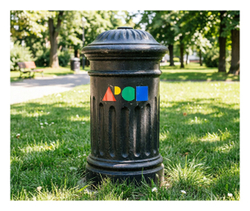 Урна уличная "Знак"