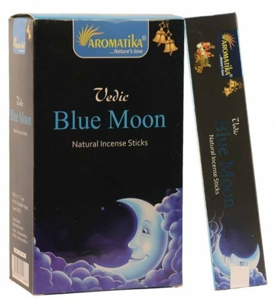 Vedic Blue Moon Благовоние-масала Голубая Луна, 15 г