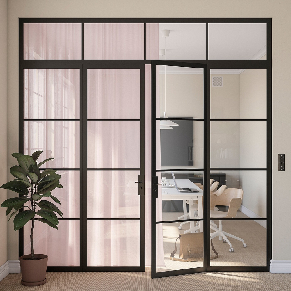 IKEA STENFRÖ  (ИКЕА СТЕНФРÖ)  -  Штора, 1 шт, на ленте/розовый, 300x300 см