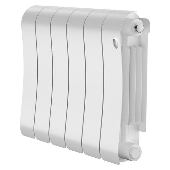 Радиатор Royal Thermo Infinity 300 Bianco Traffico VR80 - 6 секций нижнее подключение