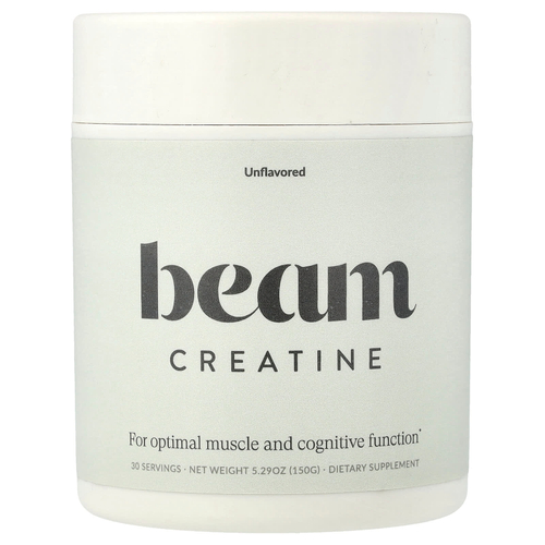 Beam, креатин, без добавок, 150 г (5,29 унции)