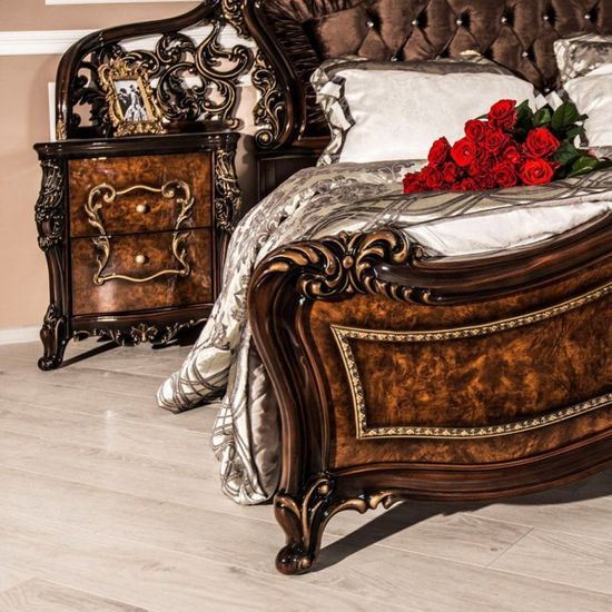 Тумба прикроватная ДЖОКОНДА корень  глянец