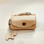 9312 Клатч для пакетиков кожаный "Перламутр" / PREMIUM