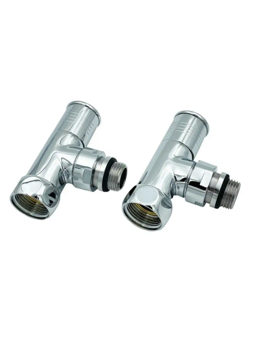 Кран для углового соед. хром. 3/4"г*1/2"ш TIM