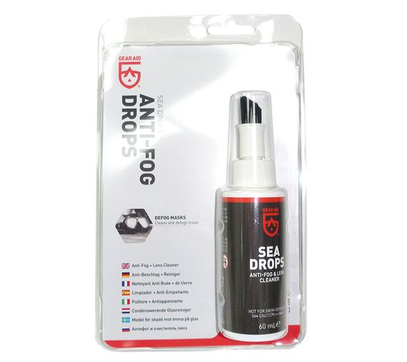 Очиститель-антифог Mcnett Sea-Drops с кисточкой для масок 60 мл