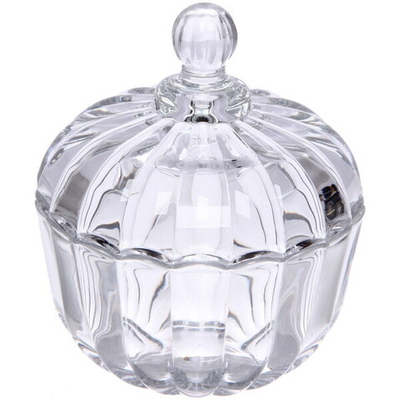 Сахарница стеклянная 200мл «Ажур» 8,5*10см