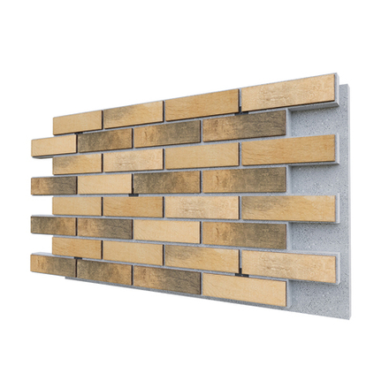 Негорючая термопанель ППС PRO Cerrad Loft Brick Masala 0,612 м², 1020x600 мм