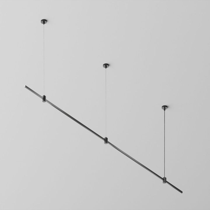 Основание на тросовых подвесах Hang для трековых светильников Maytoni Technical Flarity TFC-Flar-H03-B