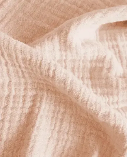 ZARA HOME ДЕТСКИЙ МУСЛИНОВЫЙ ПЛЕД, РОЗОВЫЙ