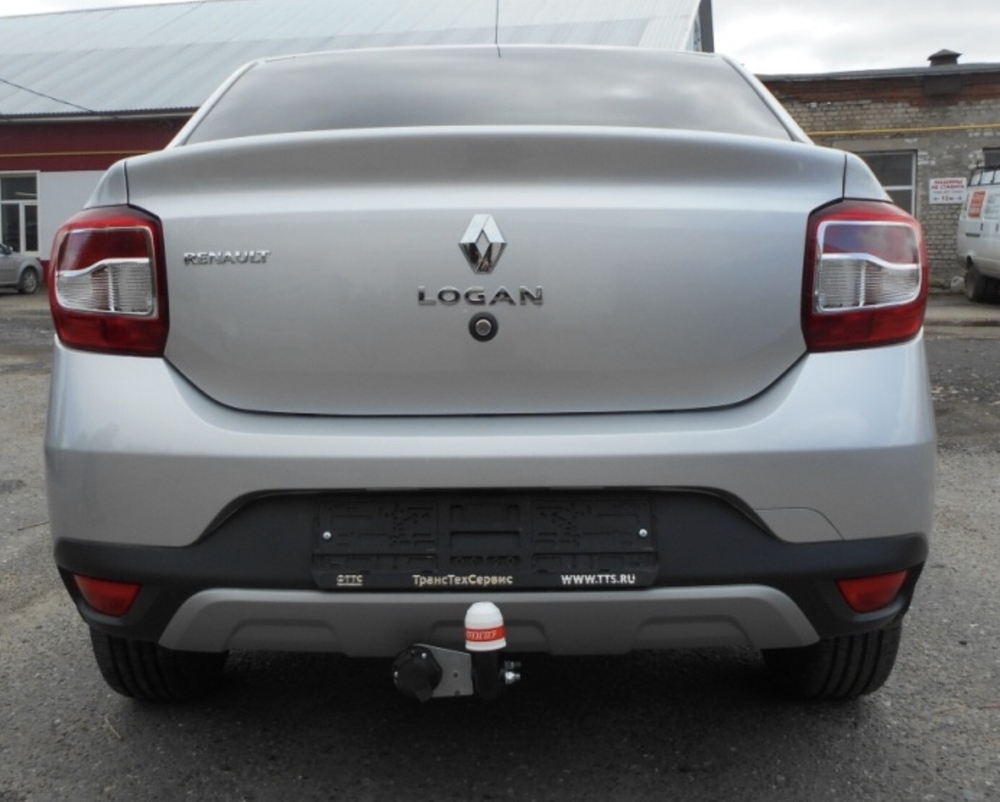 Фаркоп Трейлер 9012 на Renault Logan Stepway 2018-(паспорт и сертификат в комплекте)(без электрики)