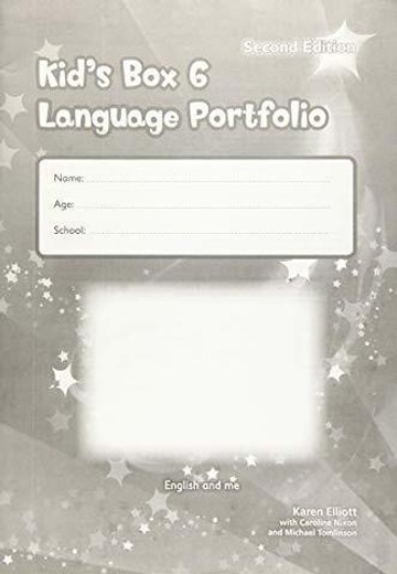 Kid's Box Second Edition 6 Language Portfolio