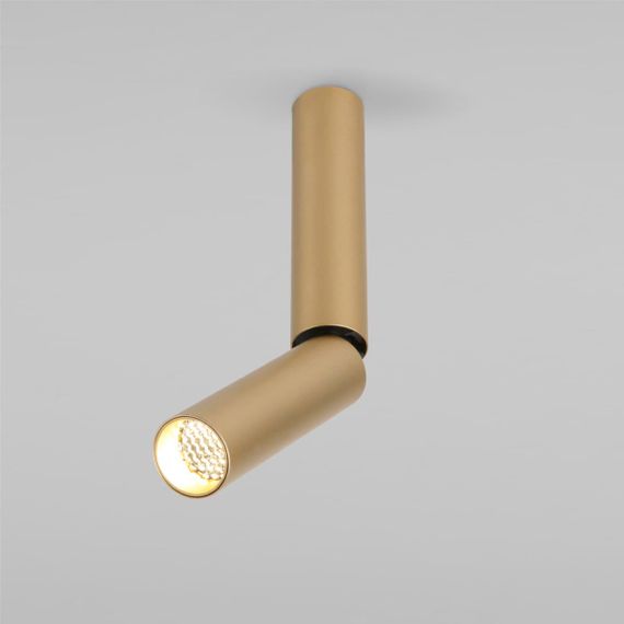 Светодиодный спот Elektrostandard Pika 25029/Led золото a061110