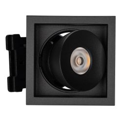 Светильник CL-SIMPLE-S80x80-9W Warm3000 (BK, 45 deg) (Arlight, IP20 Металл, 3 года) 028149
