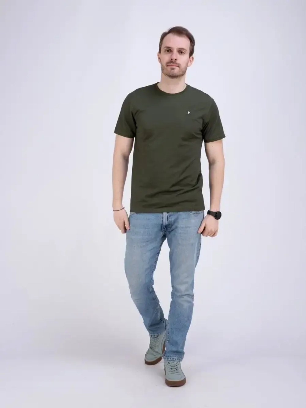 Футболка мужская Турция однотонная