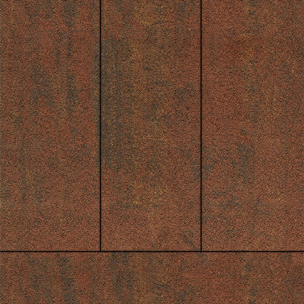 Тротуарная плитка ПРЯМОУГОЛЬНИК 900х300 мм - Листопад гранит Арабская ночь