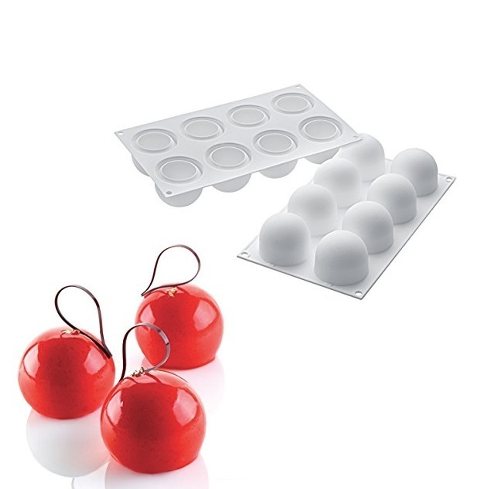 Форма для муссовых пирожных "Трюфель", d=6 см (8 ячеек)