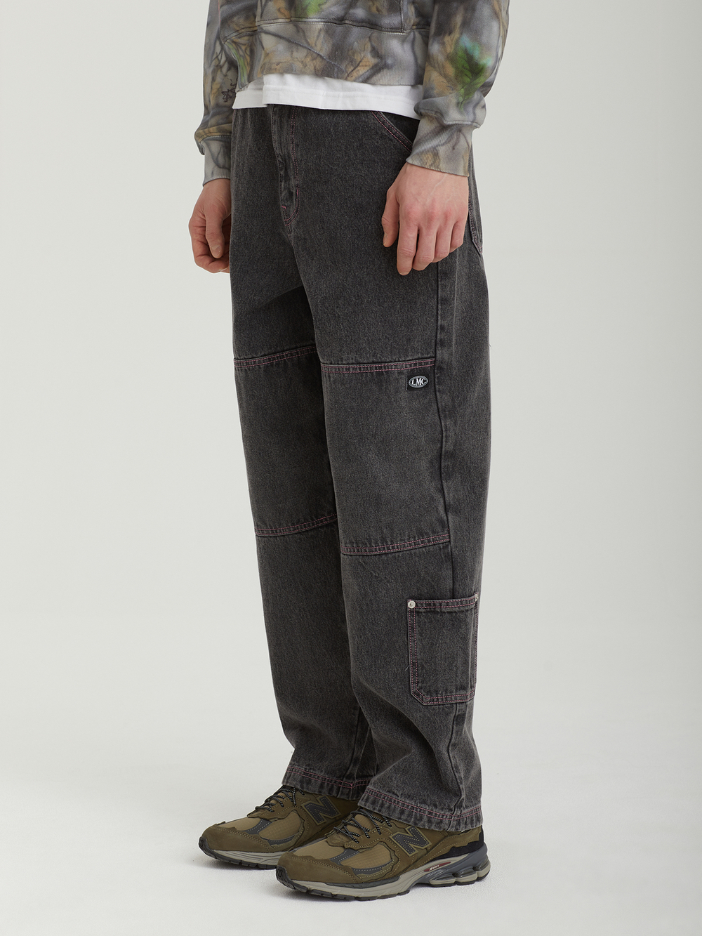 Мужские Джинсы Cntrst St Double Knee Denim