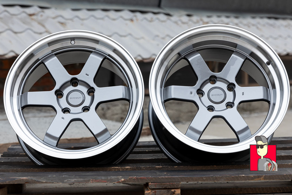 Комплект дисков Rays TE37V 17x8/9 et35/25 5x114.3
