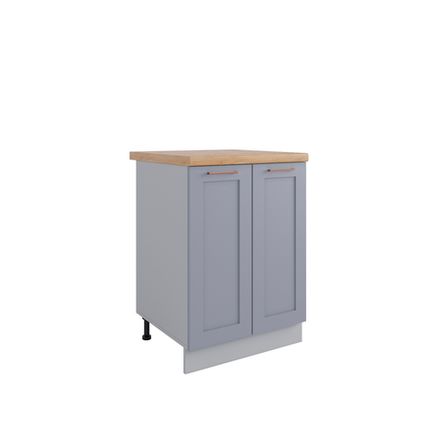 Кухня Модуль С 600 Квадро Серый эмалит