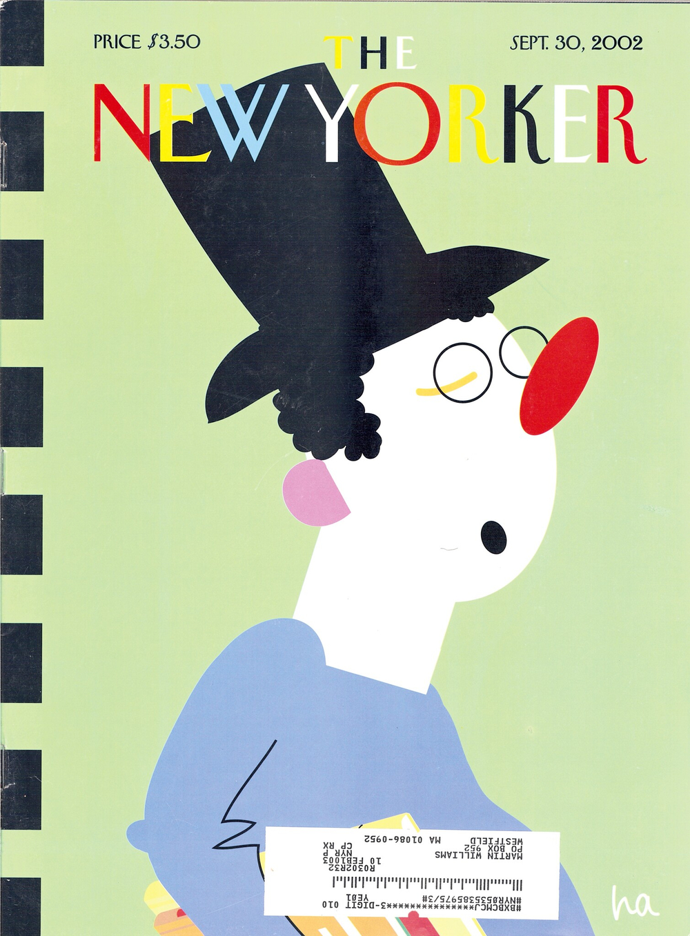 Журнал The New Yorker 30-09-2002