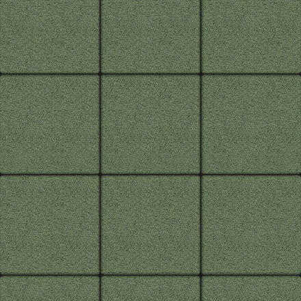 Тротуарная плитка КВАДРАТ 300х300 мм - Гранит Зеленый