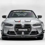 Карбоновые канарды на капот для BMW M3 G80/G81 БМВ