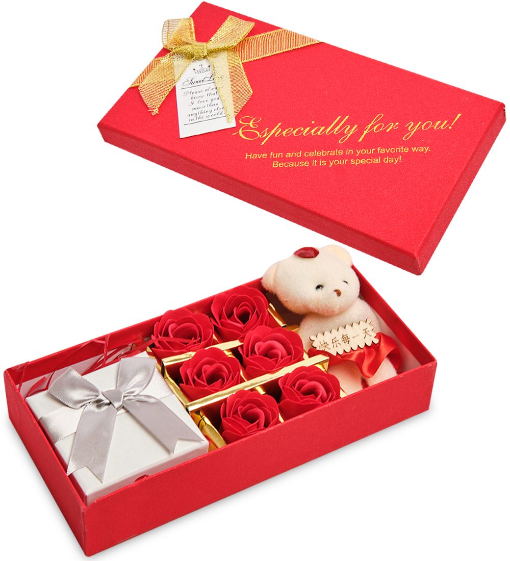 ЯЛ-20-06/1 Подарочный набор «Розы» красный